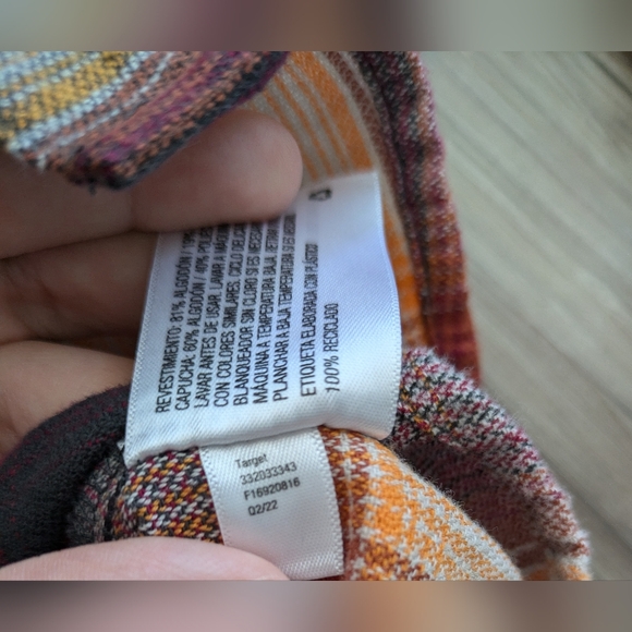 Art Class by Target Boys Hooded Button-Up Flannel Long Sleeve Shirt - Picture 9 of 9